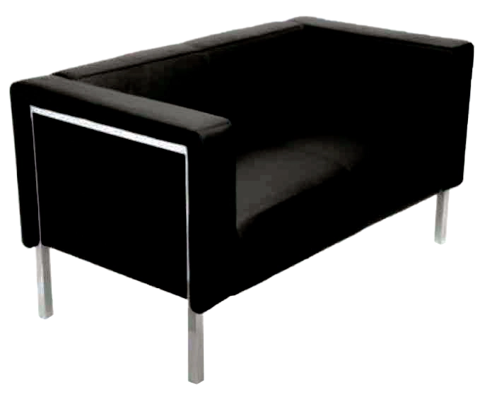 Black Office Sitting Sofa